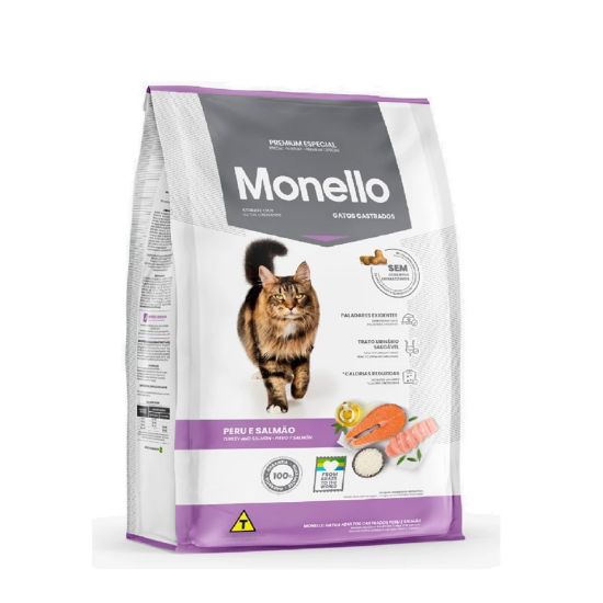 تصویر غذای خشک گربه عقیم شده _ مونلو 10 کیلویی