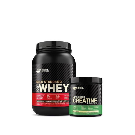 تصویر  وی صد در صد به همراه پودر کراتین مونوهیدرات Whey Protein 100% + Micronized Creatine Monohydrate